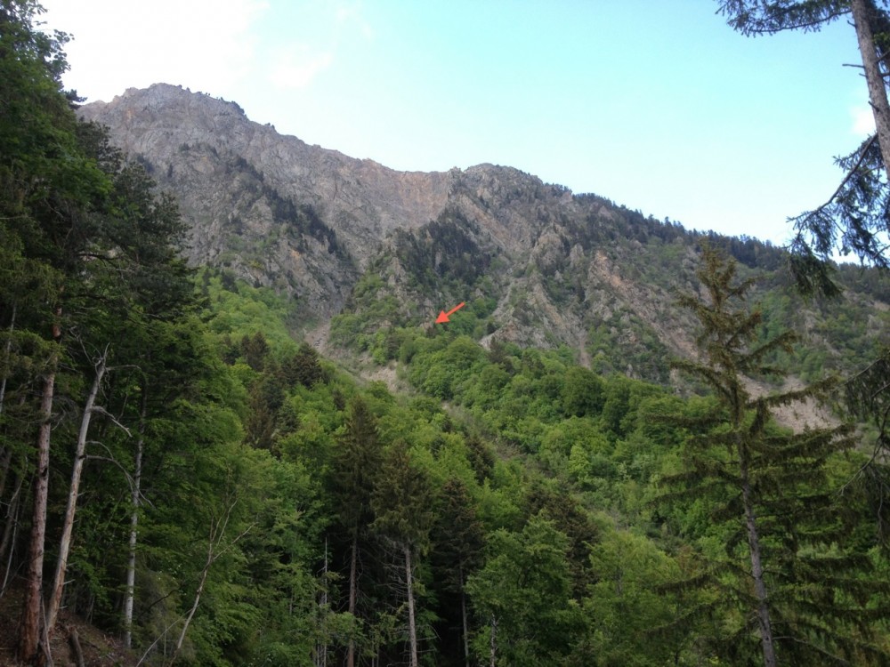 Localisation de la balise de Basalte - François Biollaz ©