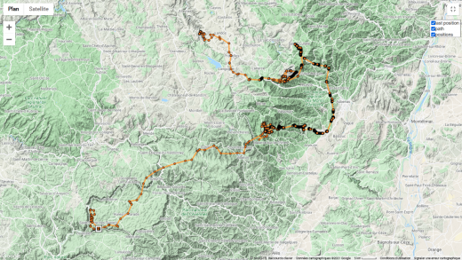Arrivée dans les Grands Causses - 17 au 24 Octobre